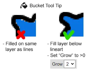 how to paint bucket in kleki｜TikTok Search